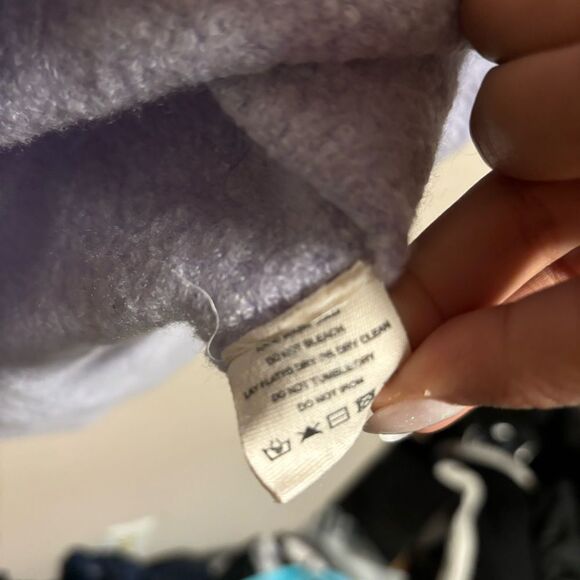 Pure Cashmere NYC Purple Lilac Sweater- Size Medium - Picture 5 of 9